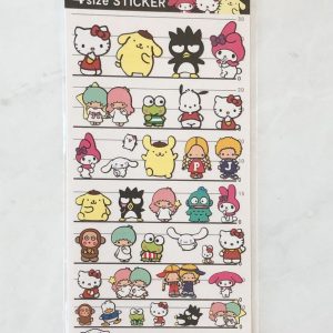 Alternative view of D14-D15 2020 4 Size Sticker Sheet (Left - Characs D14)