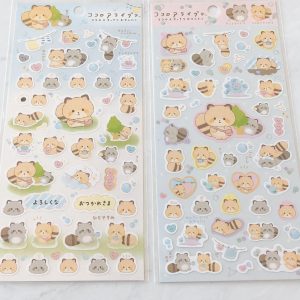 B213-B214 2020 sticker sheet (Right -Pink top B214)