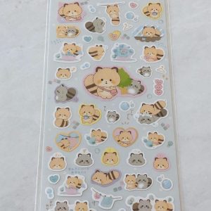 B213-B214 2020 sticker sheet (Right -Pink top B214) - Image 3