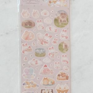 A185-A186 2024 Sugar Cocomuu Sticker Sheet (Left - Pink A186) - Image 2