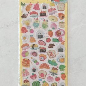 A178-A179 sticker sheet clear jelly glitter (Right - Ghosts A179) - Image 2
