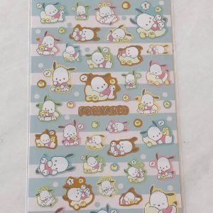 D107-D108 2021 Gold Accent Sticker Sheet (Left - MMelody D107) - Image 3