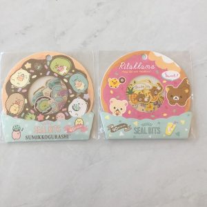 X1 2019 Donut sticker flakes (Right - Rilakkuma)