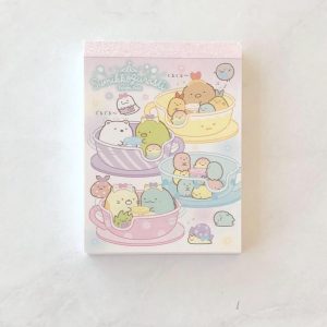 Alternative view of U13-U14 2020 San X sumikko mini memo (Left - Teacups U14)