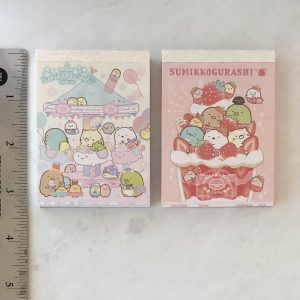 U13 2020 San X sumikko mini memo (Left - tapioca park)
