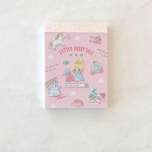 U18 Fairy tale mini memo (Left - pink) - Image 2
