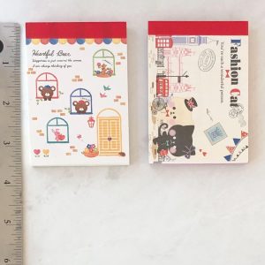 mini memo (Left - heartful bear)