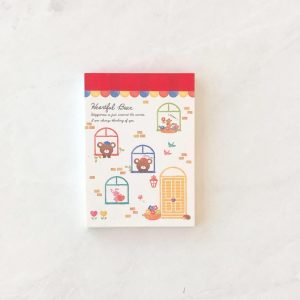 mini memo (Left - heartful bear) - Image 2