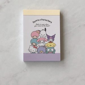 U14 2021 characters mini memo (Left - pink top) - Image 3