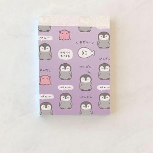 U16 Penguin mini memo (Left - white) - Image 5