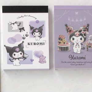 U9 2021 Kuromi mini memo (Left - white)