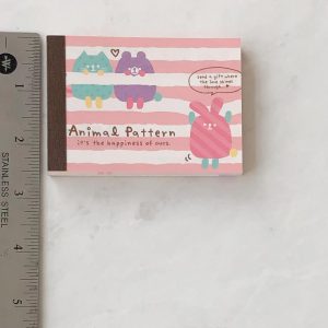 U8 Animal pattern mini memo