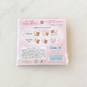 X1 2019 Korilakkuma and chairoikoguma Sticker flakes - Image 2