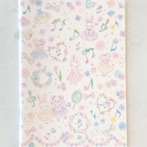 U1 Cute flower notebook