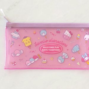 MLD Characters Plastic Glitter Pouch from Daiso