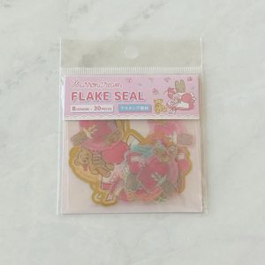Alternative view of Y34 2024 sticker flakes (Left - Marroncream)