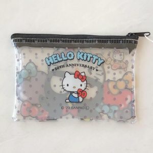 MLD Sanrio Anniversary Plastic Zipper Pouch from Daiso (Right - BadBadtz) - Image 5