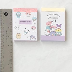 U14 2021 characters mini memo (Left - pink top)