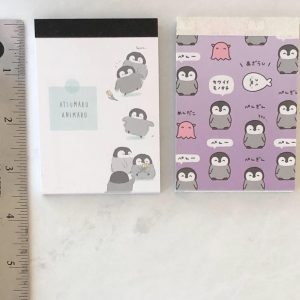 U16 Penguin mini memo (Left - white)