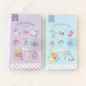 U19 Fairy Tale mini notebook memo (Left - Purple)