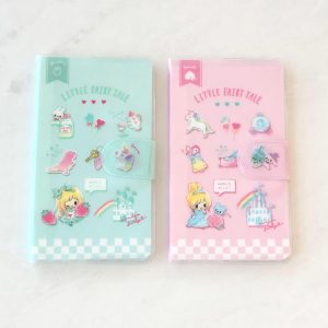 U19 Fairy Tale mini notebook memo (Left - Green)