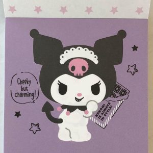 U2 2021 Sanrio memo pad (Right - Kuromi) - Image 7