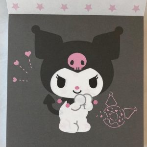 U2 2021 Sanrio memo pad (Right - Kuromi) - Image 9