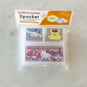 I3 Sanrio 3 Pocket Pill Case