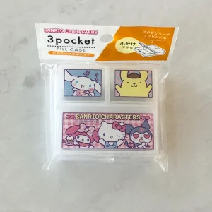 I3 Sanrio 3 Pocket Pill Case
