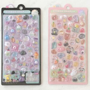 D67-D68 Bonbon Drop Seal gel stickers (Right - Pink D68)