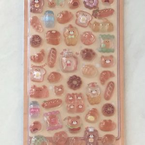 D69-D70 Bonbon Drop Seal gel stickers (Right - Orange D70) - Image 3