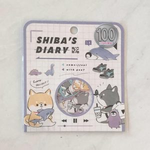 Y32 Shiba's Diary Sticker Flakes