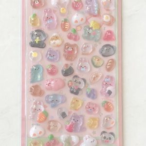 D67-D68 Bonbon Drop Seal gel stickers (Right - Pink D68) - Image 3
