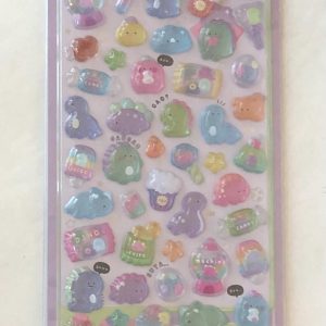 D69-D70 Bonbon Drop Seal gel stickers (Right - Orange D70) - Image 2