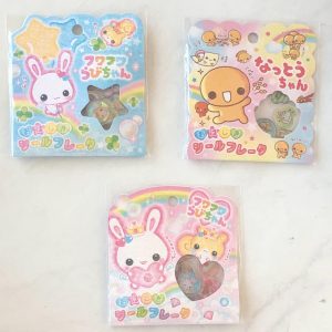 X2 Plastic Sticker Flakes (Rainbow)
