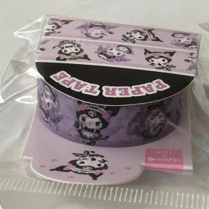 J2 2021 Masking tape 15mm x 10m (Left - Kuromi) - Image 3