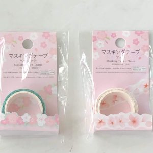Y5 Daiso Masking tape 1.5cm x 5m (Left - green)