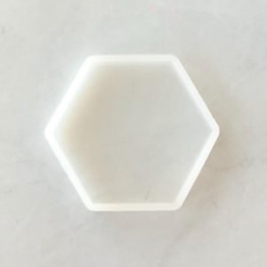 x Single cavity hexagon mold silicone