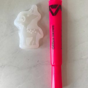 x Single cavity reindeer silicone mold