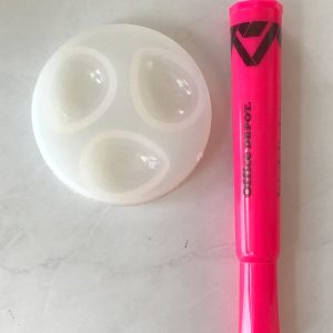 x 3 cavity gem silicone mold