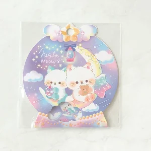 sticker flakes (Left - night meow) - Image 2