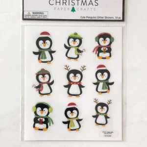2018 Christmas sticker sheet (Left - Reindeer) - Image 3