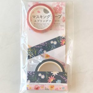 J6 Daiso Spring Flower Masking Tape