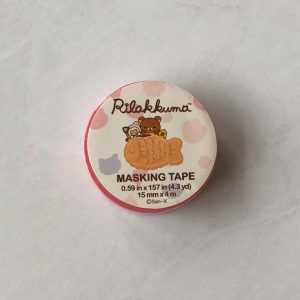 Q8 Daiso Rilakkuma masking tape 15mm x 4m