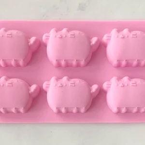 x 6 cavity cat mold