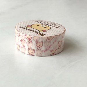 Q8 Daiso Rilakkuma masking tape 15mm x 4m - Image 2