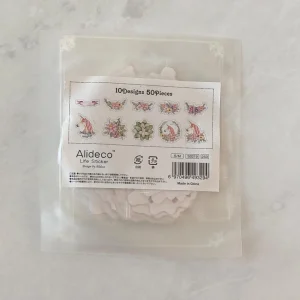 H1 Unicorn and flower sticker flakes - Image 2