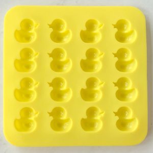 x 16 cavity shiny rubber duck silicone mold - Image 2