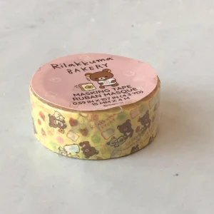 Q8 Daiso masking tape 15mm x 4m (Left - Rilakkuma) - Image 3