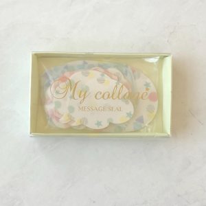 U19 My collage message seal Kamio Japan (Right - green) - Image 4
